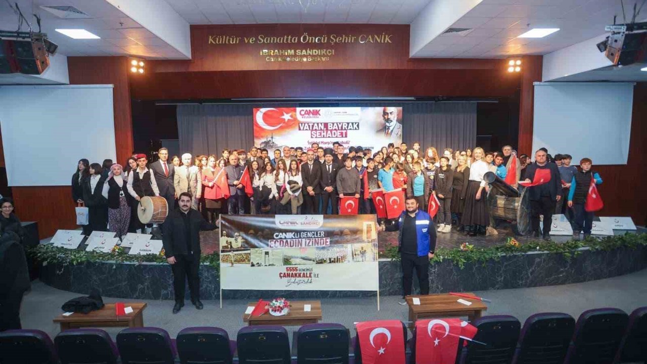 Canik’te gençler ödüllerine kavuştu
