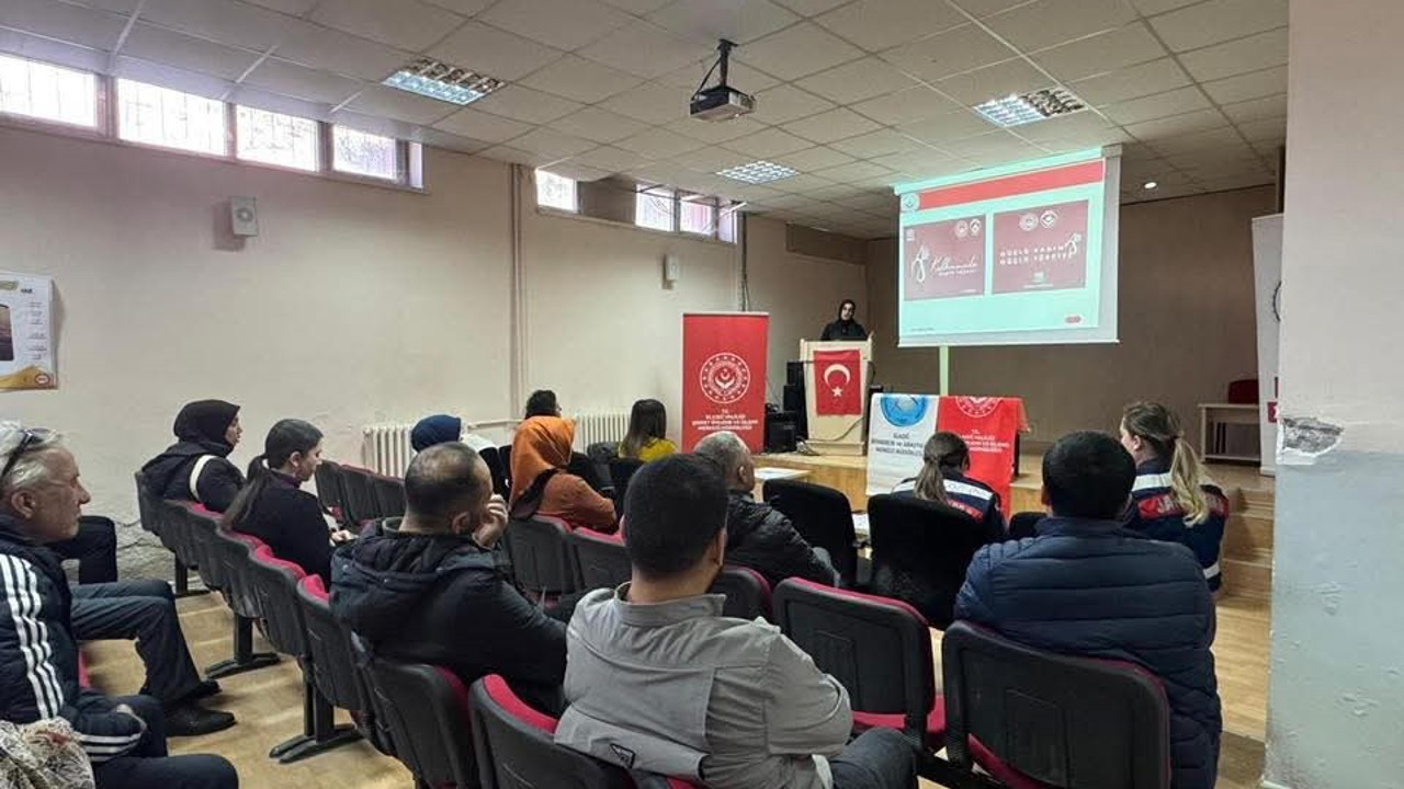 Baskil’de Kadına Yönelik Şiddetle Mücadele Eğitimi
