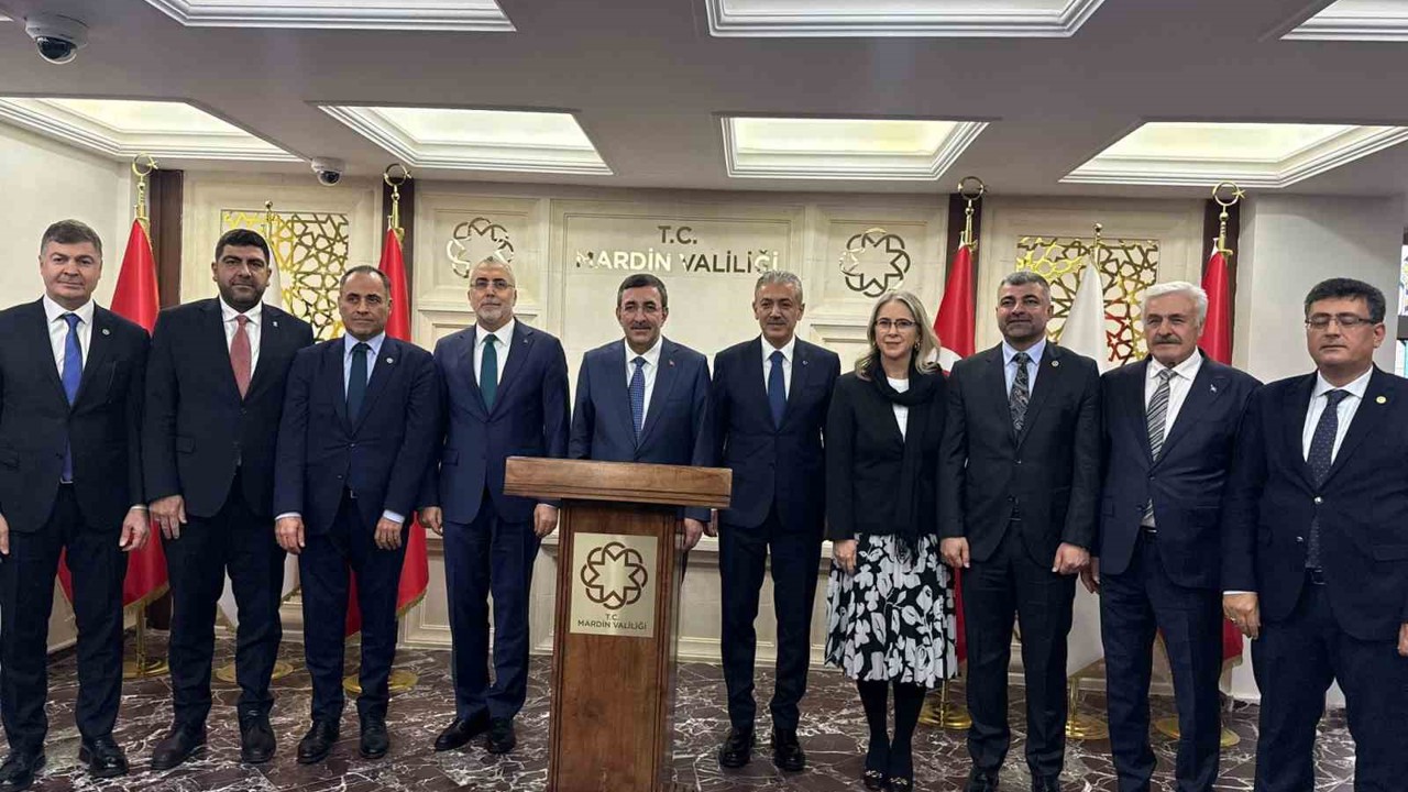 Cumhurbaşkanı Yardımcısı Cevdet Yılmaz Mardin’de
