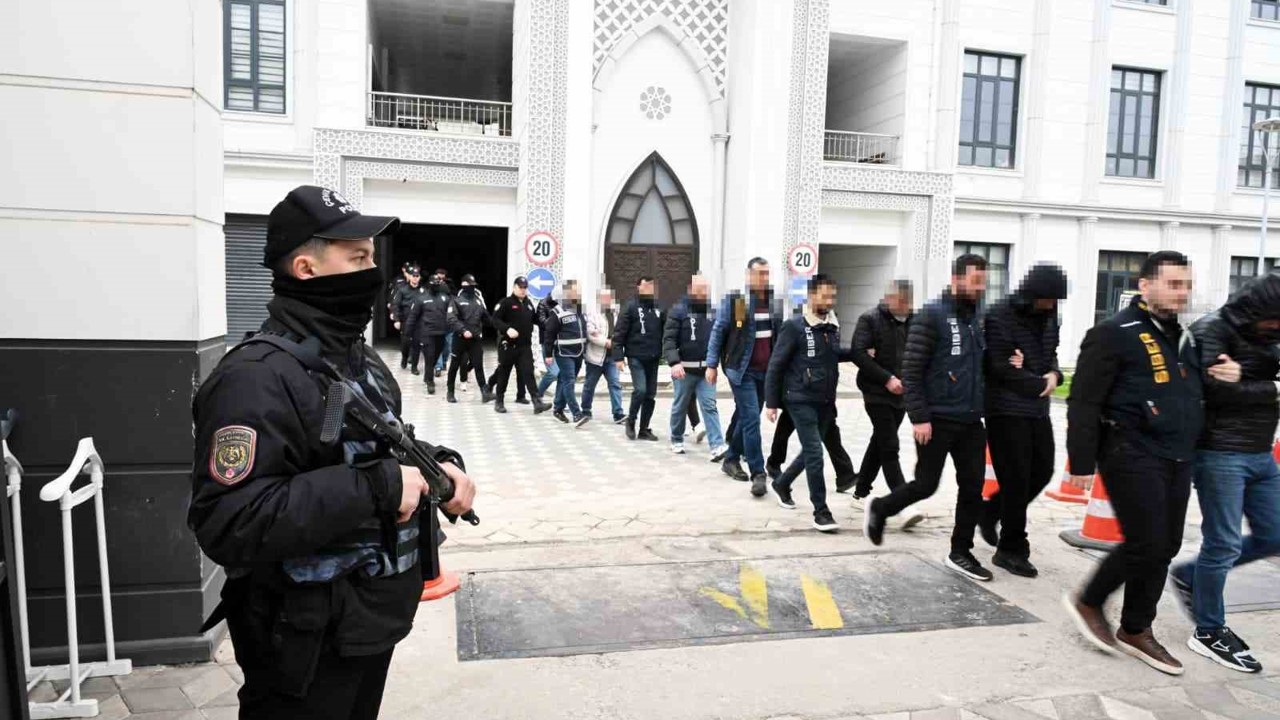 105 milyon liralık dolandırıcılık operasyonunda 18 şüpheli tutuklandı
