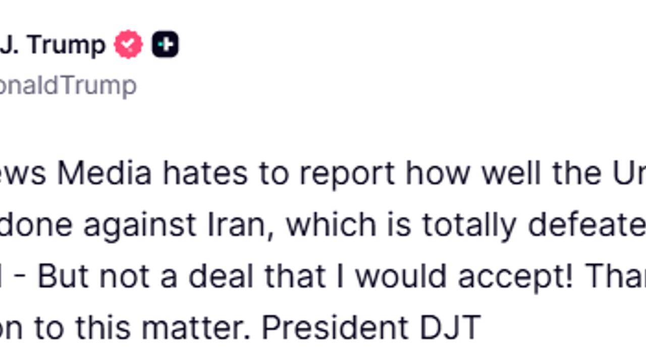 Trump: "İran anlaşma yapmak istiyor, ancak kabul edeceğim türden değil"

