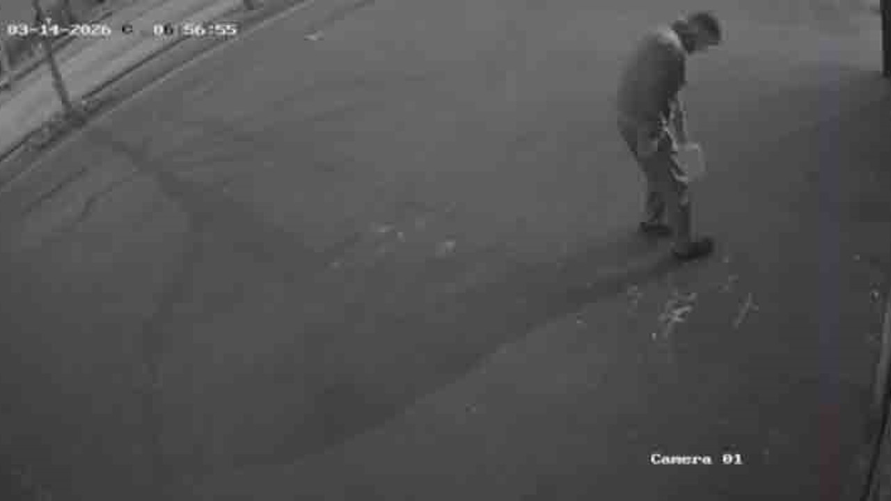 Bursa’da kundakçının güvenlik kamerası görüntüleri ortaya çıktı
