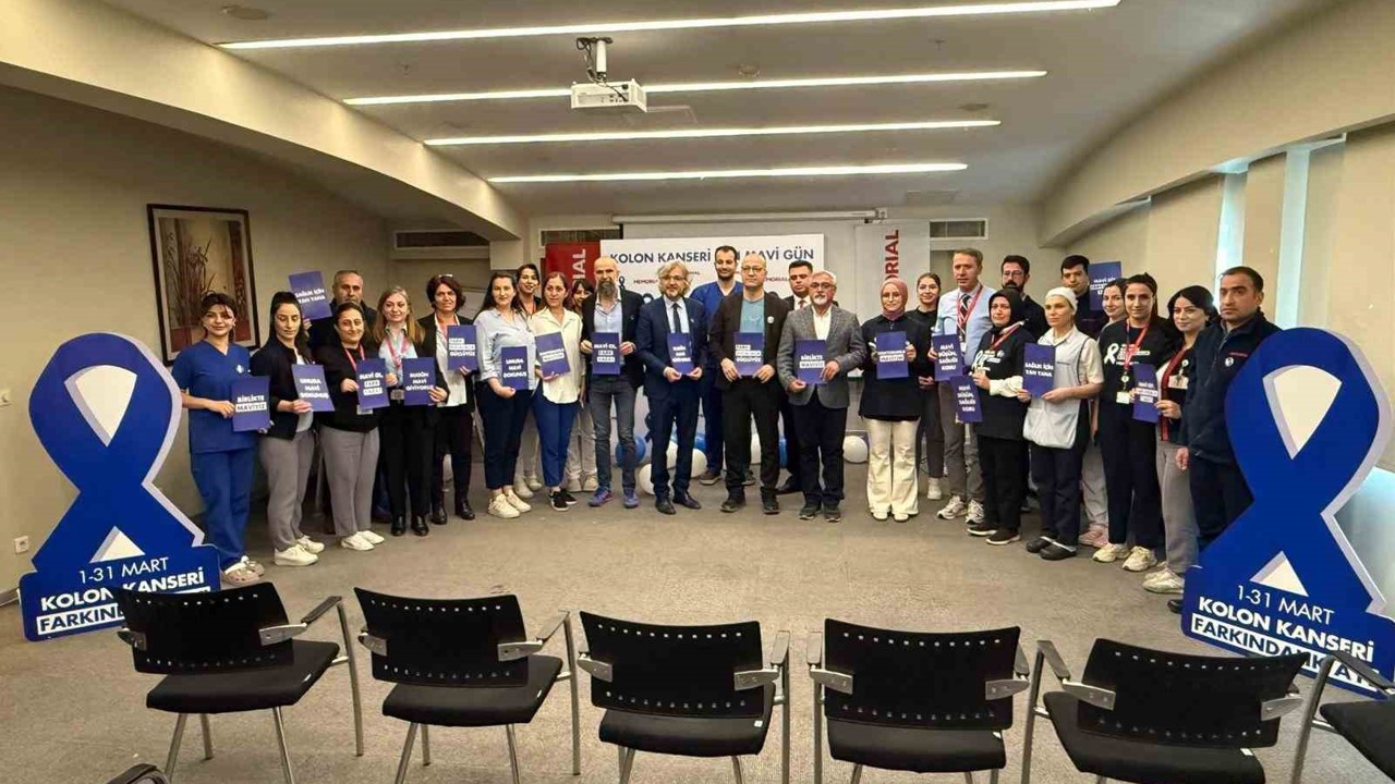 Diyarbakır’da kolon kanserine dikkat çekmek için sunumlar gerçekleştirildi

