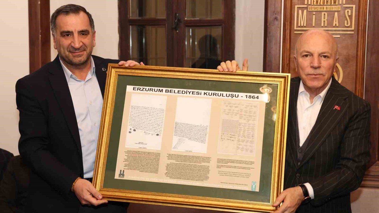 Türkiye Dil ve Edebiyat Derneği, Erzurum Büyükşehir Belediyesi tarihine ışık tuttu
