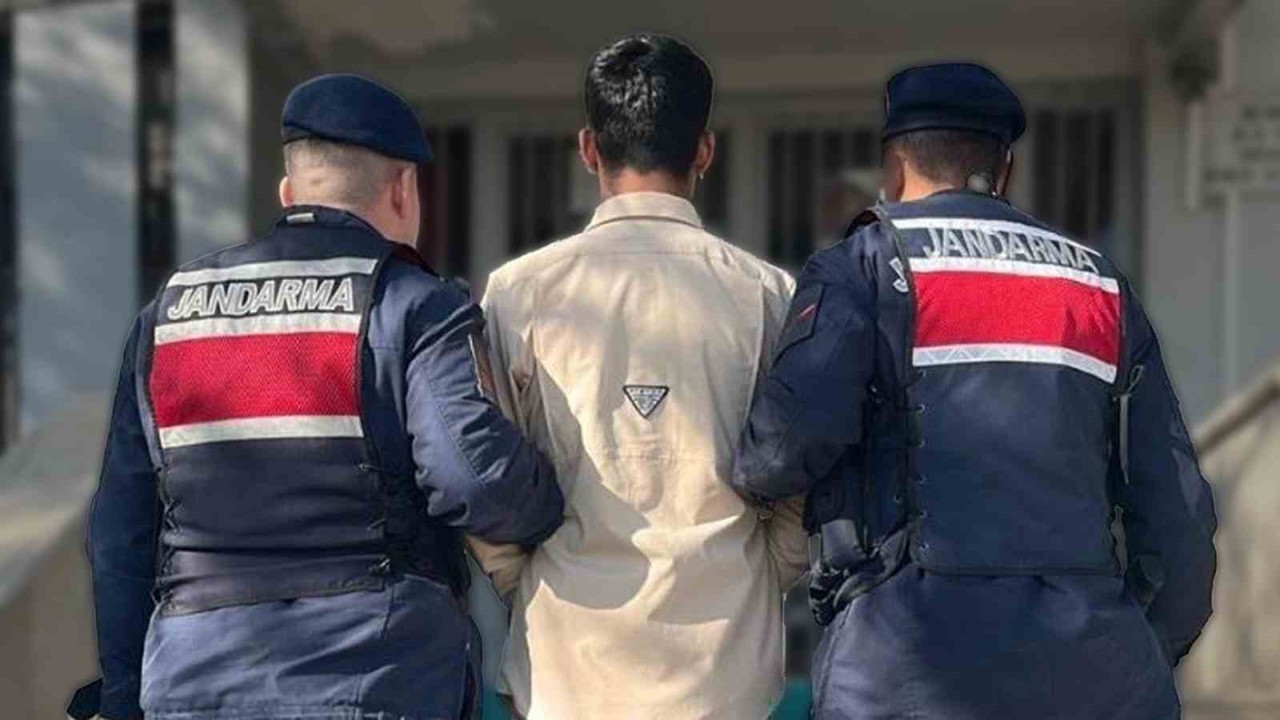 28 yıl hapis cezası bulunan hükümlü jandarma operasyonuyla yakalandı
