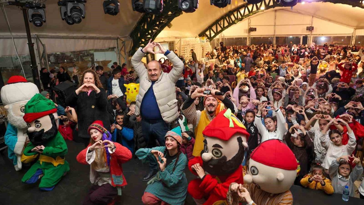 Kastamonu’da çocuklar müzikal gösterisiyle buluştu
