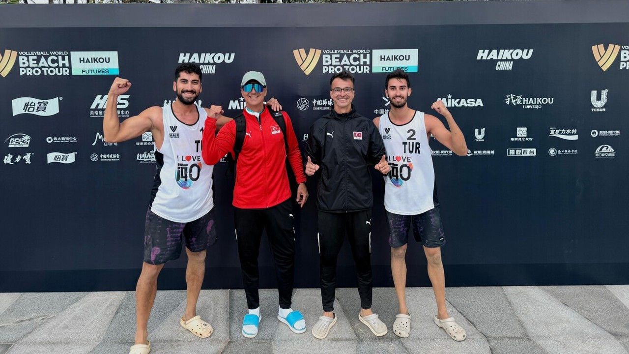 Yusuf Özdemir ve Batuhan Kuru, Beach Pro Tour Haikou etabında yarı finalde
