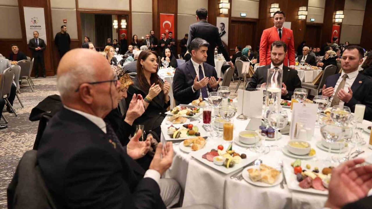 Ataşehir’de şehit ve gaziler için anlamlı Ramazan buluşması
