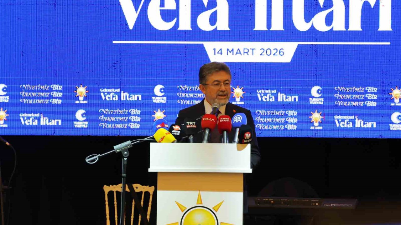 Bakan Yumaklı: "Biz bölgemizde huzurun hakim olmasını isteyen bir ülkeyiz"
