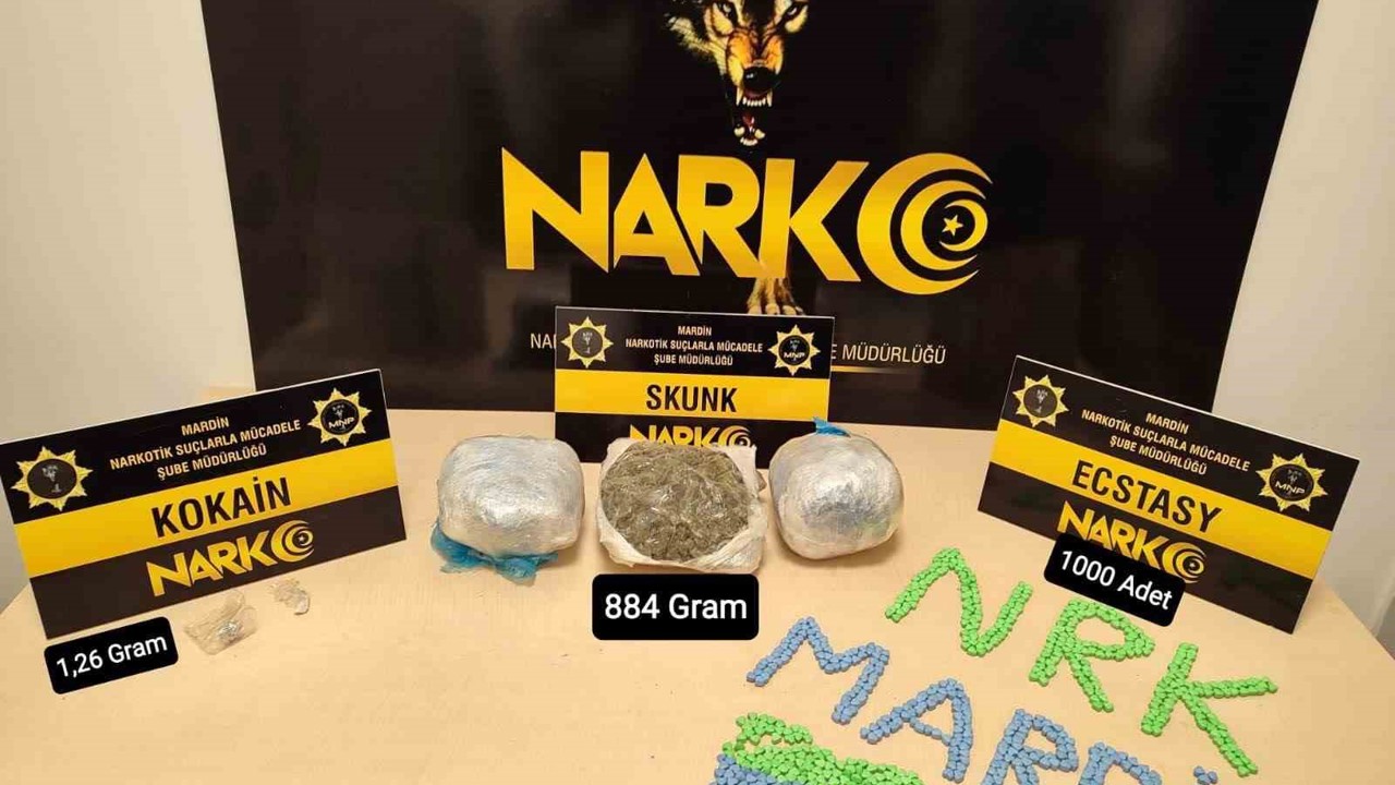 Mardin’de uyuşturucu operasyonu: 4 şüpheli yakalandı
