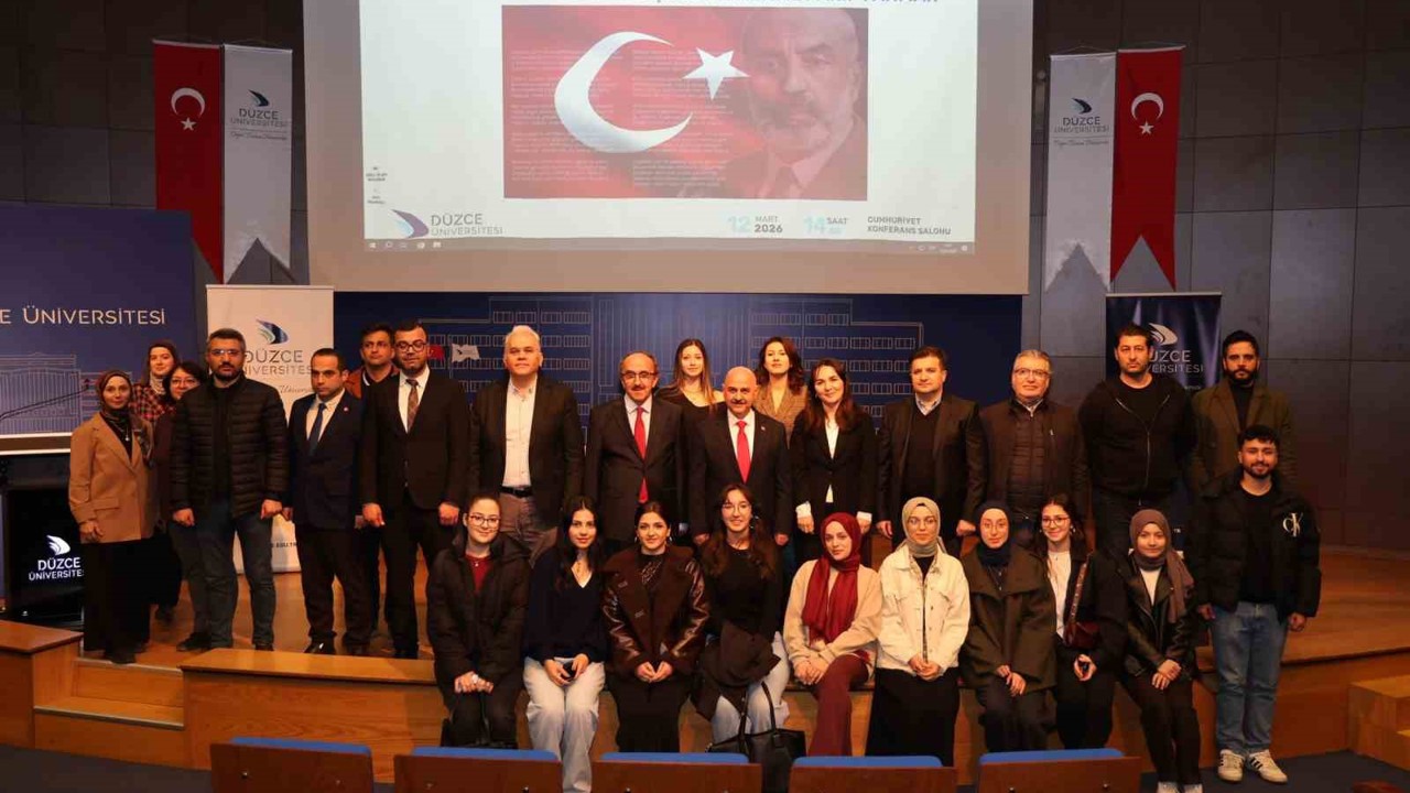 İstiklal Marşı’nın kabulünün 105. yılında Mehmet Akif paneli düzenlendi
