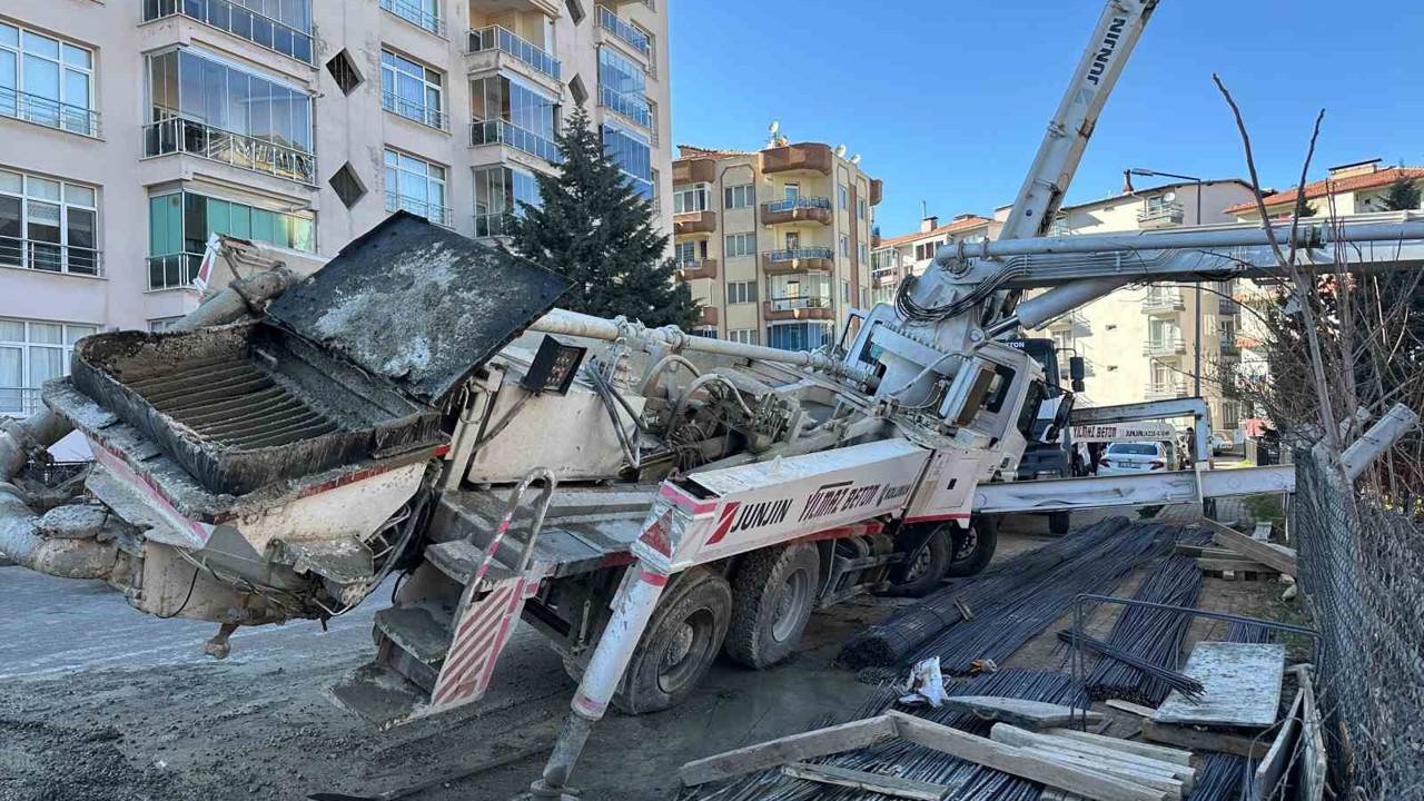 Uşak’taki beton pompası kazasında 3 kişi tutuklandı
