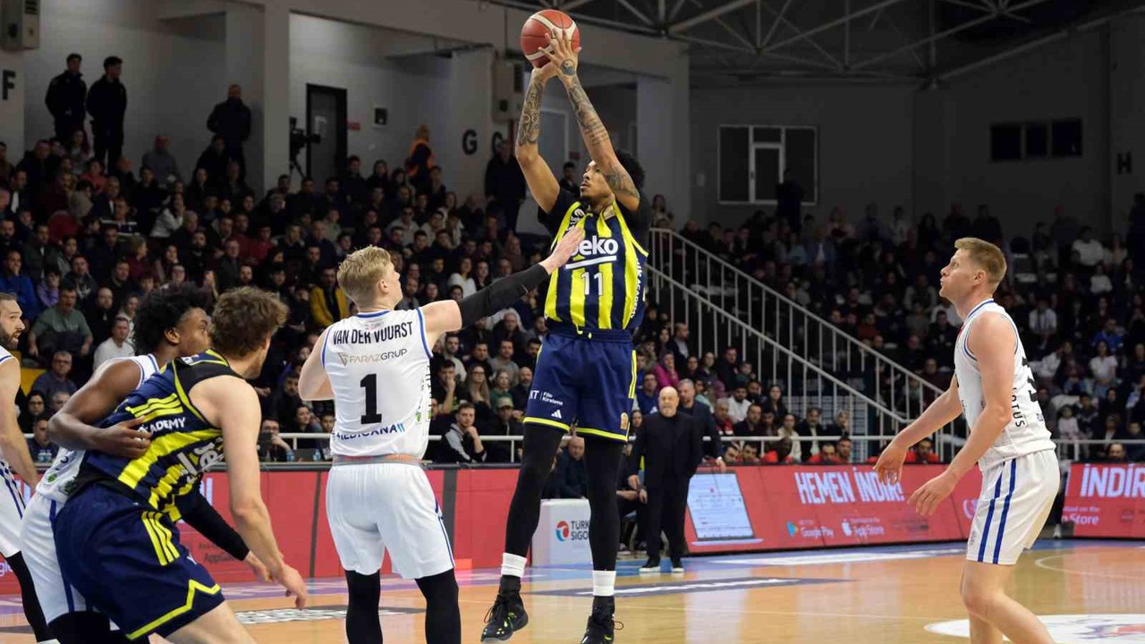 Basketbol Süper Ligi: ONVO Büyükçekmece Basketbol: 85 - Fenerbahçe Beko: 91
