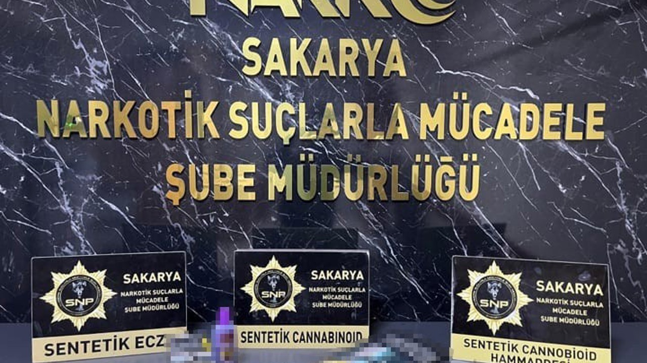 Sakarya’da zehir tacirlerine operasyon: 3 tutuklama

