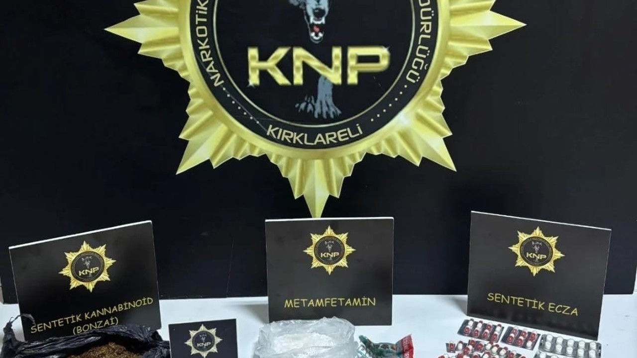 Kırklareli’nde uyuşturucu operasyonu: 1 tutuklama
