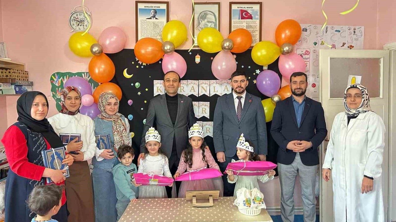 Mahmudiye’de minik öğrenciler Kur’an-ı Kerim’e geçti
