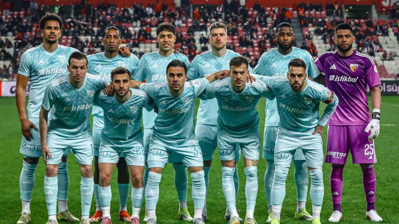Kayserispor 17. sırada kaldı

