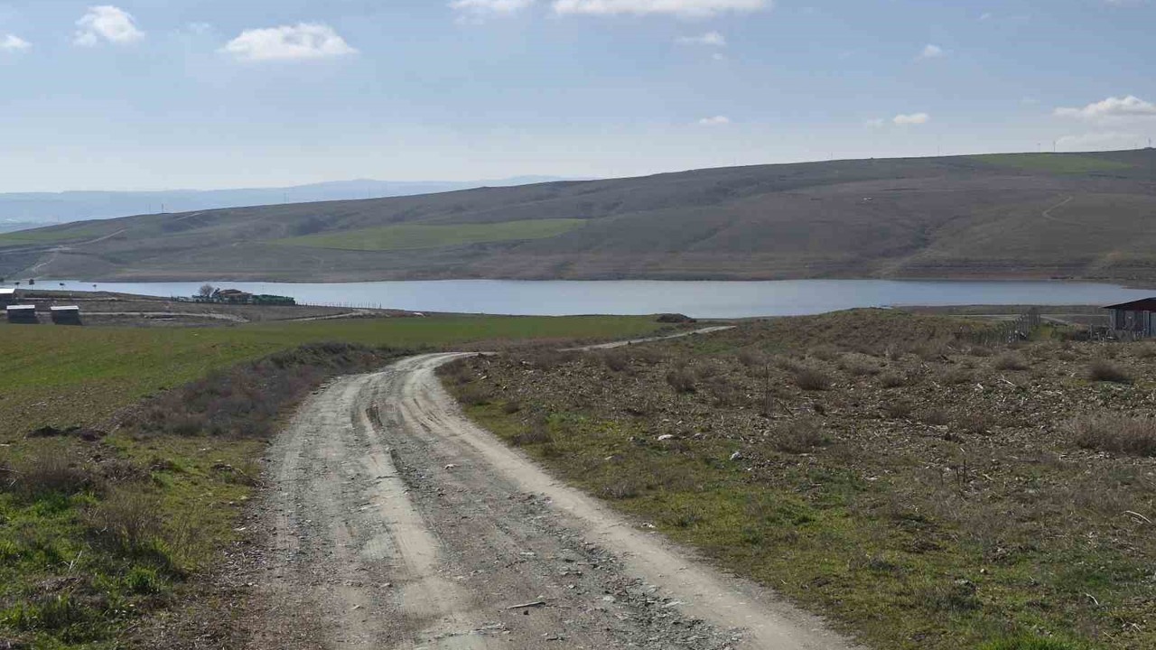 Keskin Barajı’nın su seviyesindeki azalış endişelendiriyor
