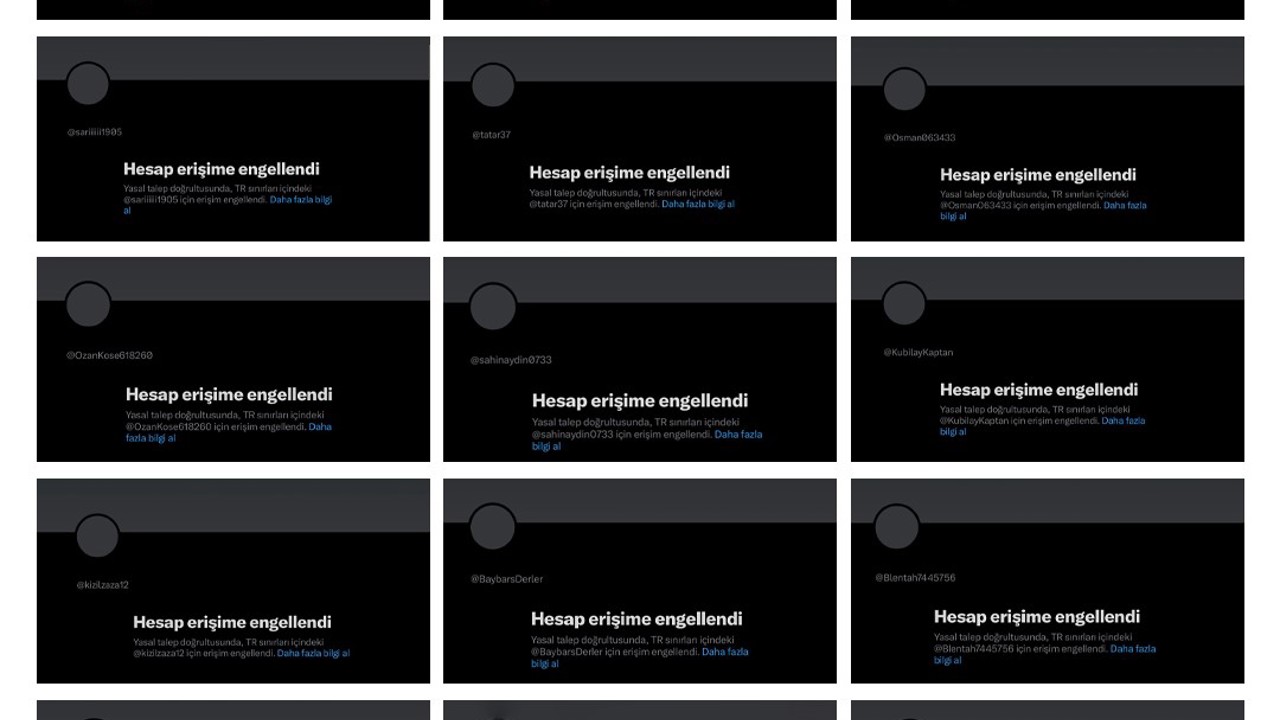 Türkiye’yi hedef alan 21 sosyal medya hesabına daha erişim engeli
