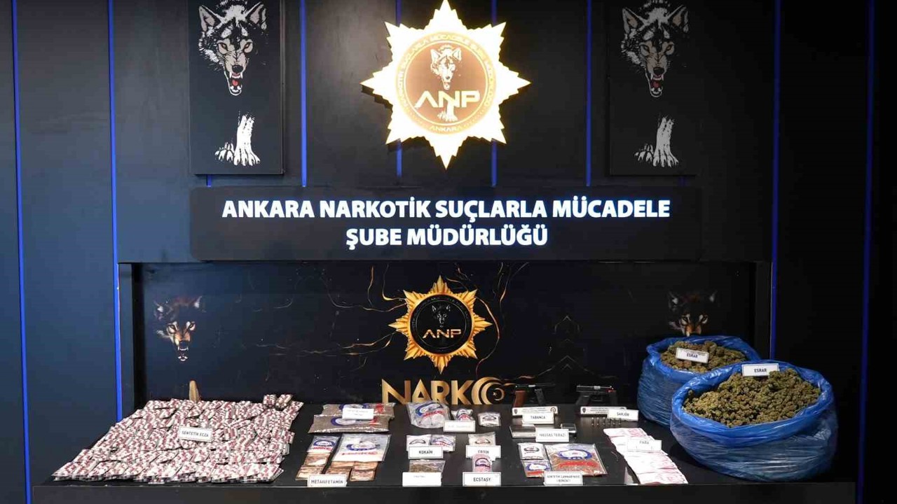 Ankara’da uyuşturucu operasyonu: 29 kişi tutuklandı
