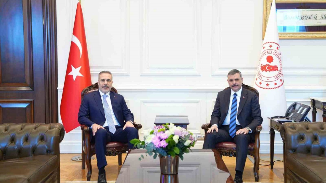 Bakan Fidan’dan Bakan Çiftçi’ye "hayırlı olsun" ziyareti
