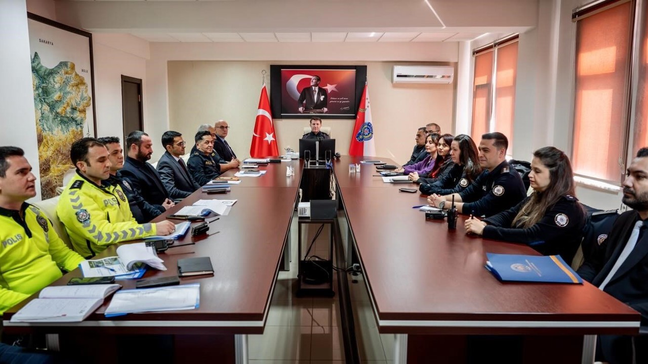 Bilecik’te bayram tedbirleri masaya yatırıldı
