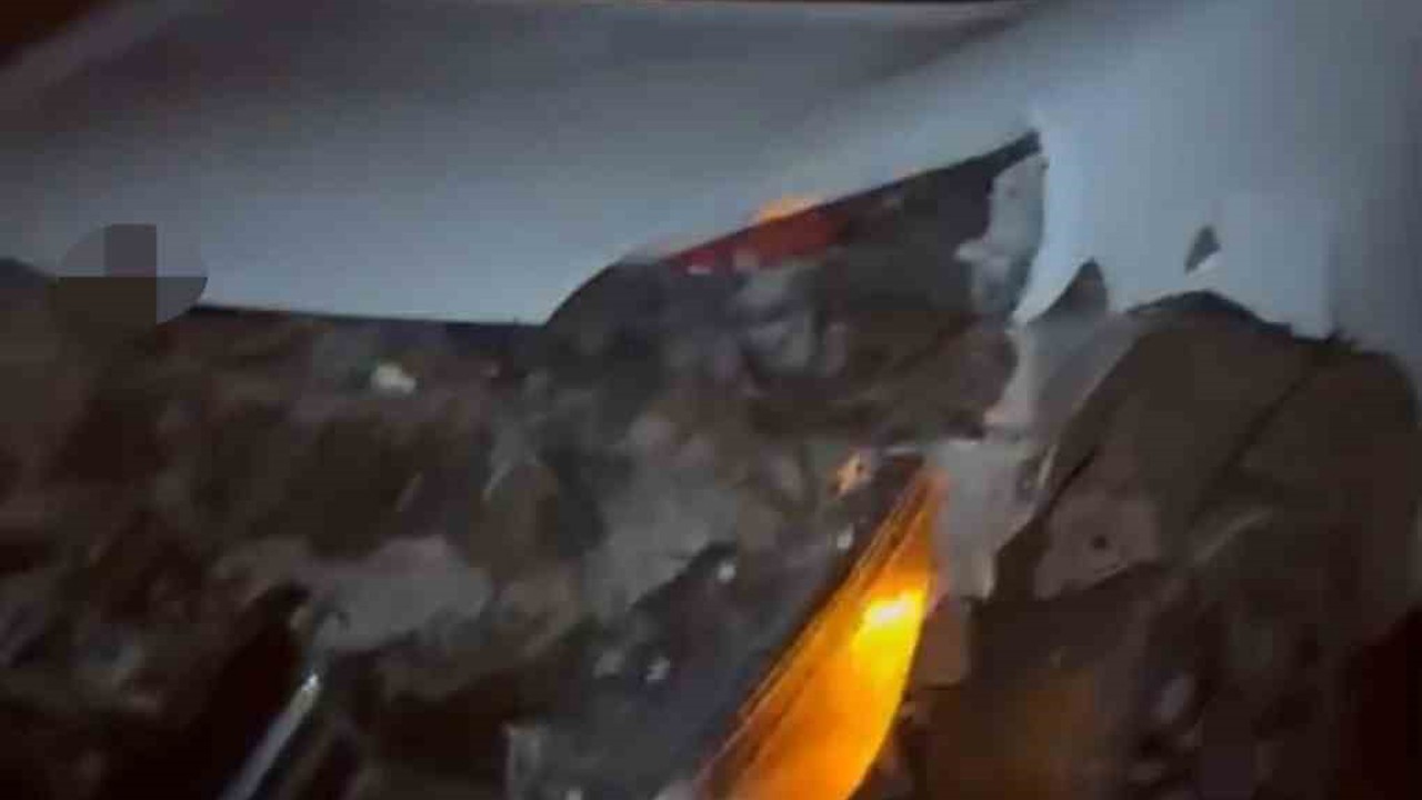 Kurtalan’da maddi hasarlı kaza
