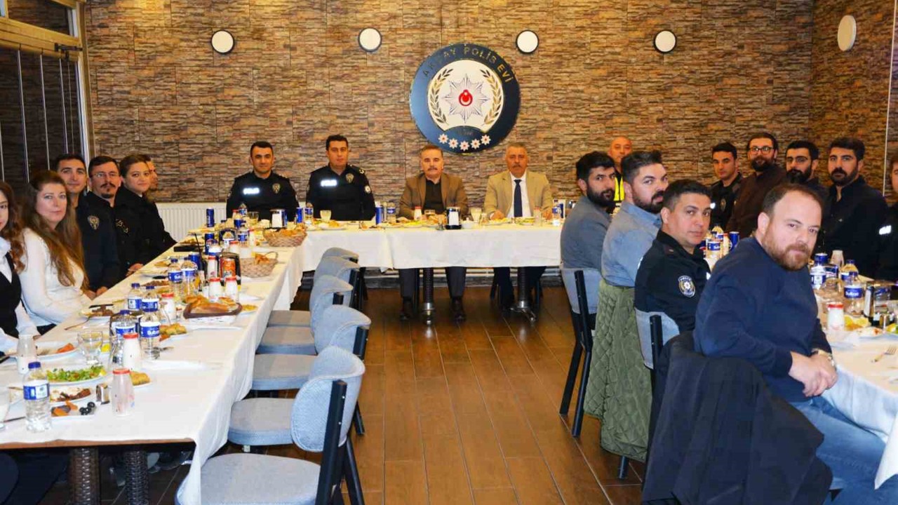 Kaymakam Odabaş, emniyet mensuplarıyla iftar sofrasında buluştu
