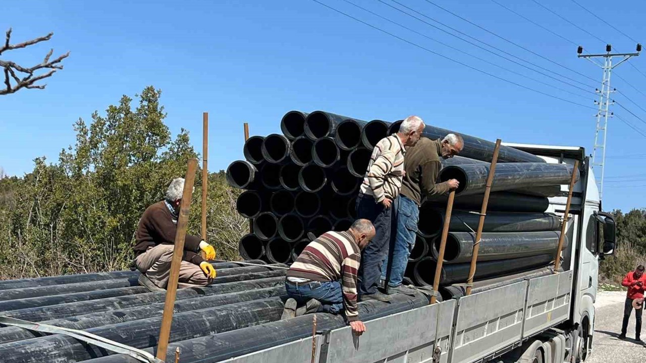 Muğla’da kapalı sistem modern sulama projesi hayata geçiyor
