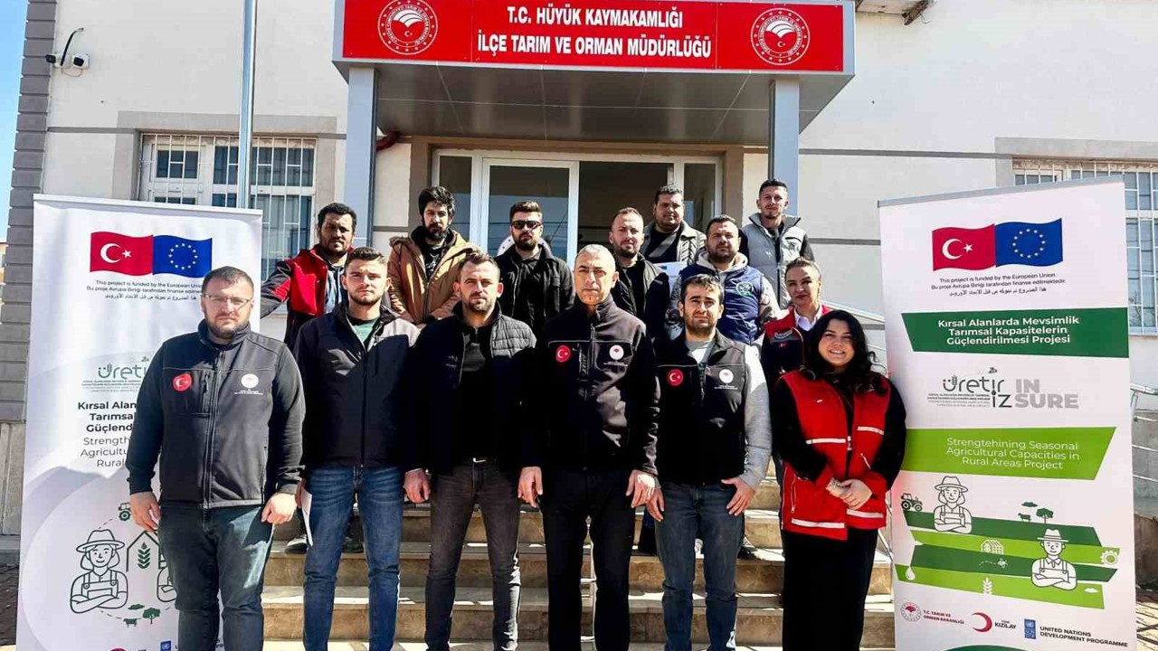 Hüyük’te süt hijyeni ve hayvancılık kursu tamamlandı
