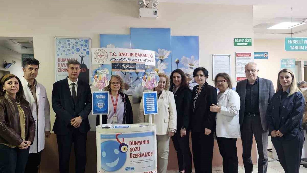 Aydın’da ’Ramazanda Sağlık’ bilgilendirmesi sürüyor
