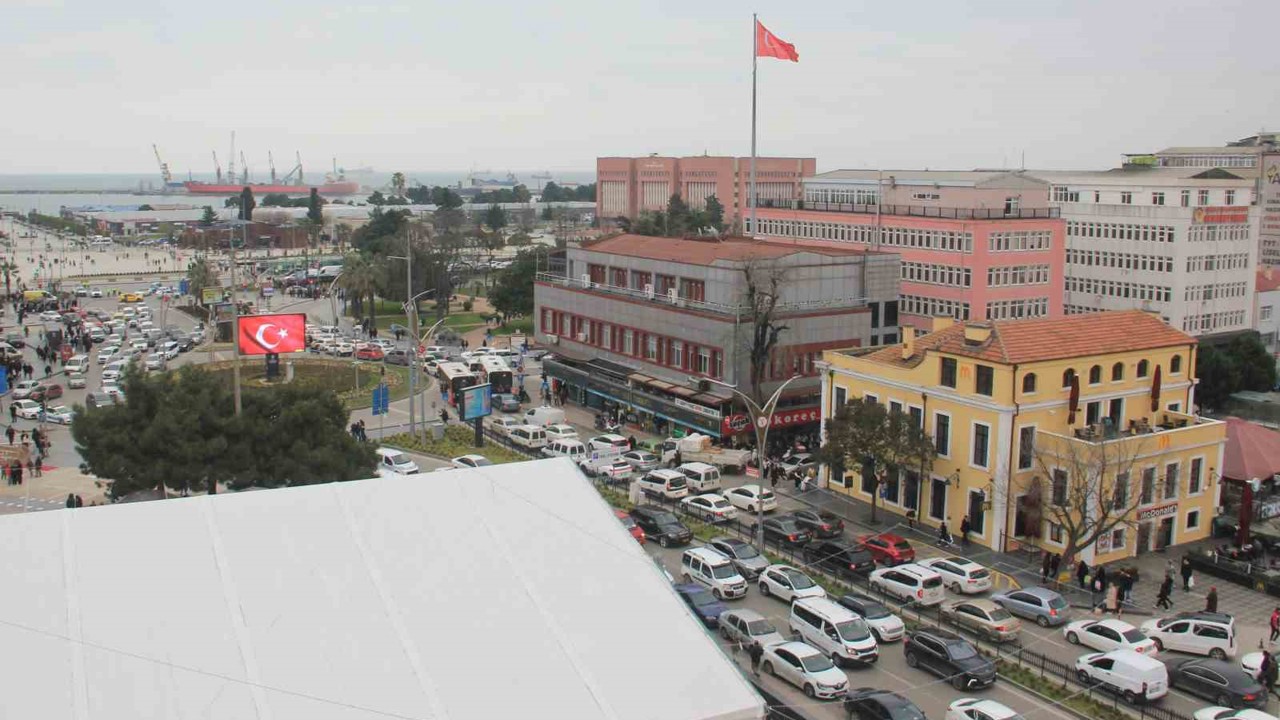 Samsun’da bayram yoğunluğu
