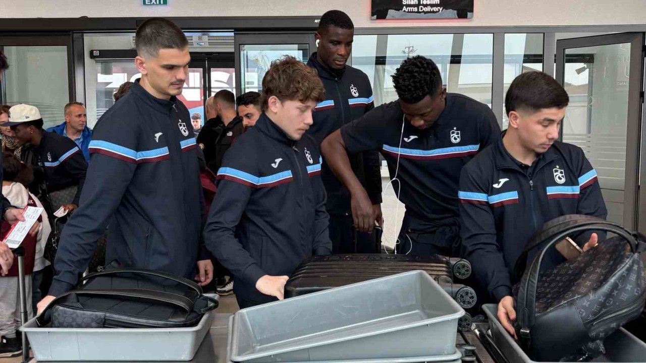 Trabzonspor, İstanbul’a gitti
