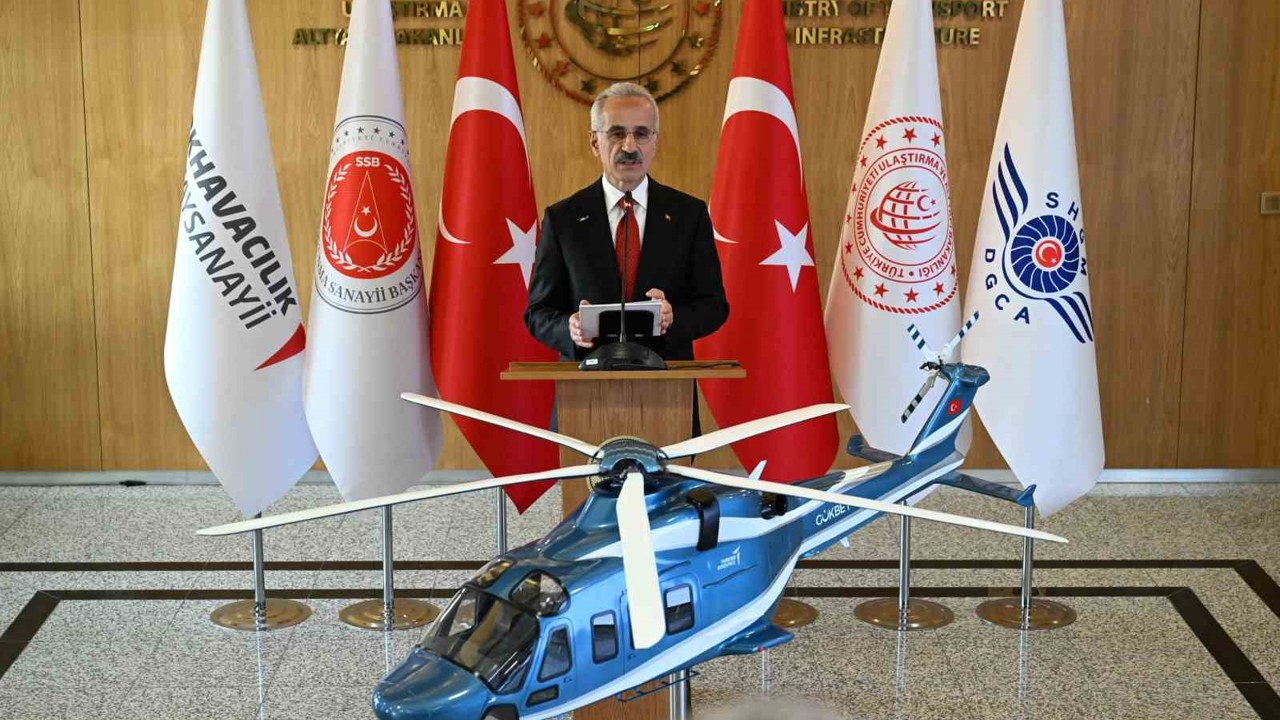 Bakan Uraloğlu: "GÖKBEY sadece bir helikopter değil, milletimize hizmet edecek milli gururumuzdur"
