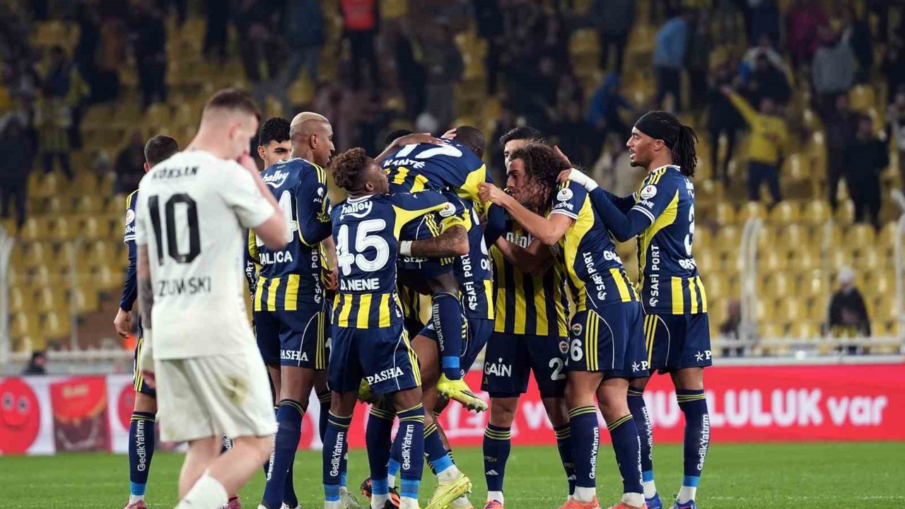 Fenerbahçe, Gaziantep FK’yı üst üste 12. kez mağlup etti
