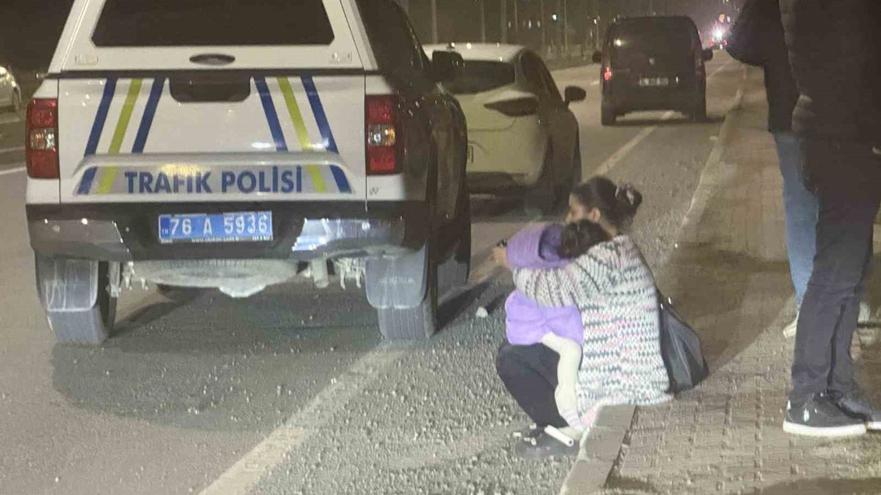 Iğdır’da otomobil sulama kanalına uçtu: Sürücü, kızı ve torunu son anda kurtuldu
