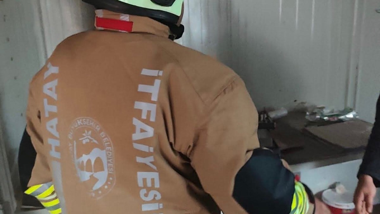 Kumlu’da ev yangını
