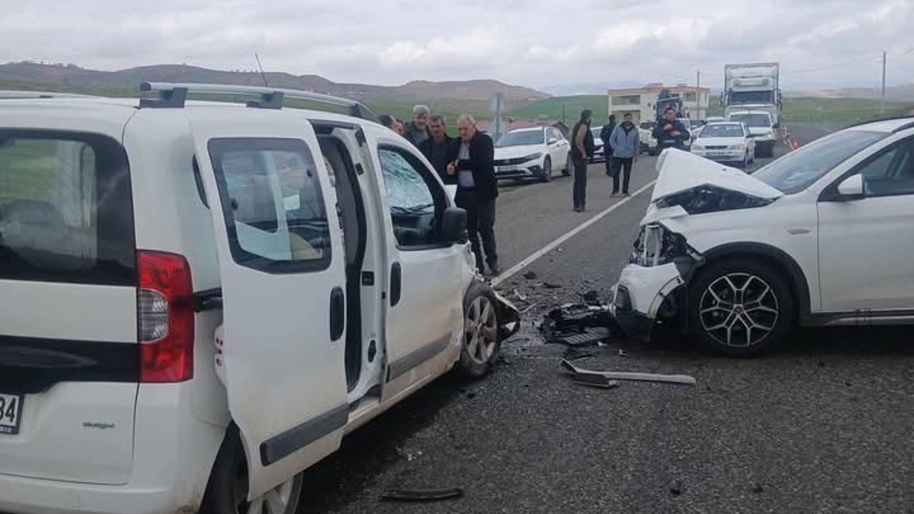 Diyarbakır’da trafik kazası: 6 yaralı
