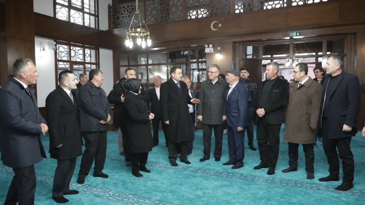 Domaniç Sultan Alaaddin Camii ibadete açıldı
