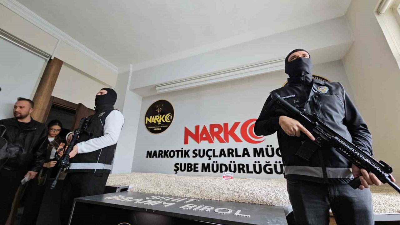 Kayseri’de 214 kilo uyuşturucu madde ele geçirildi
