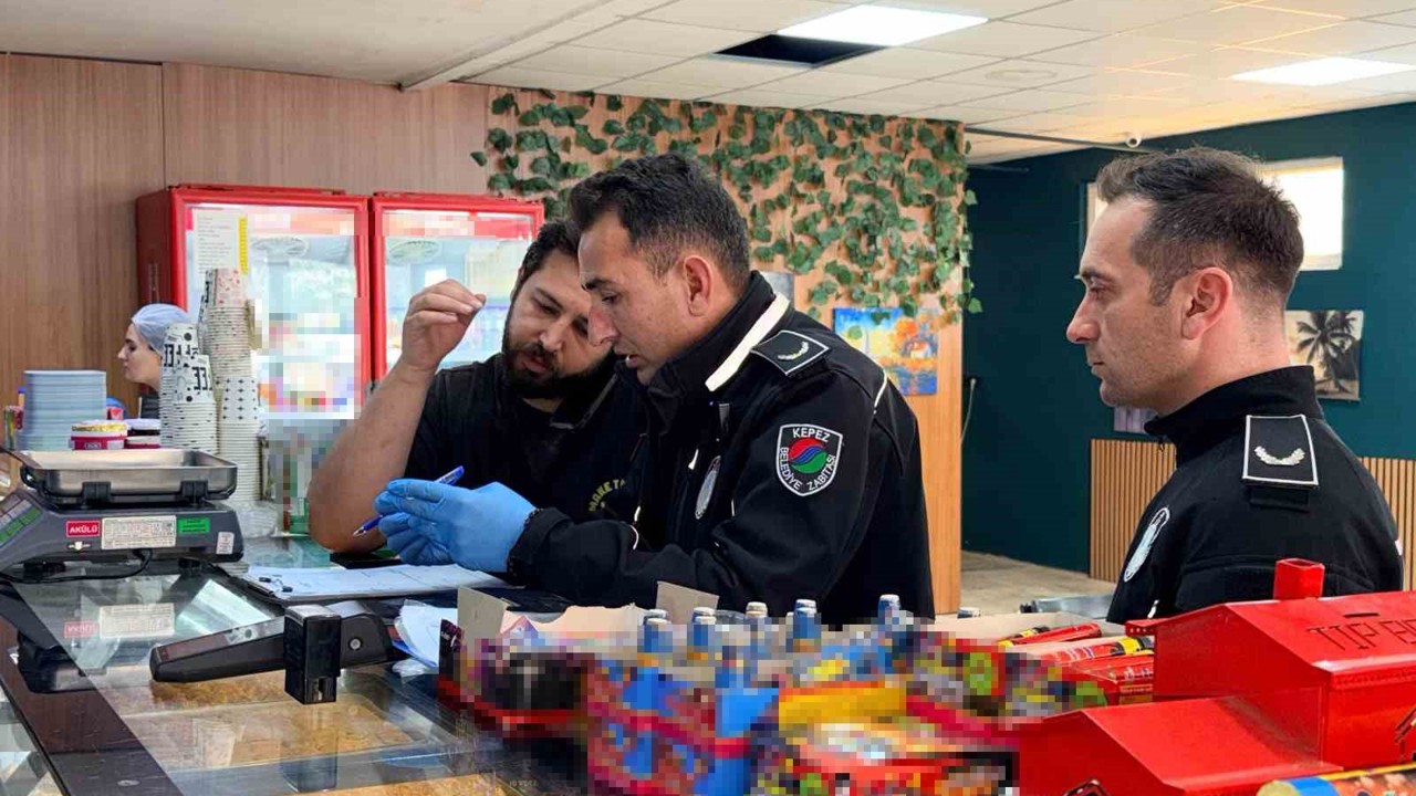 Kepez’de bayram öncesi tatlıcılara sıkı denetim
