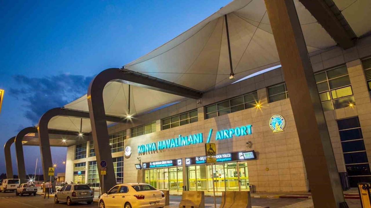 Konya Havalimanı şubat ayında 70 bin 789 yolcuya hizmet verdi
