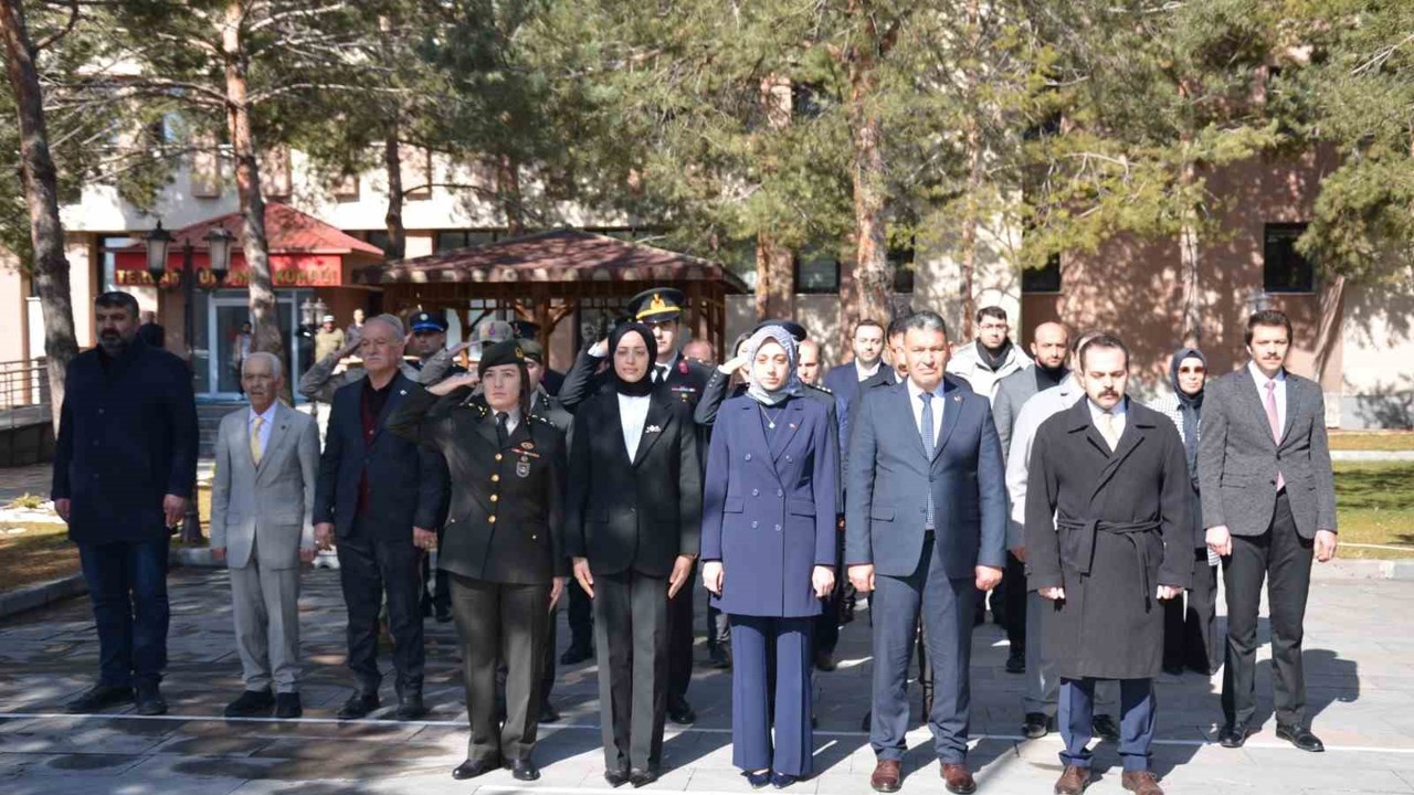 Tercan’da Çanakkale Zaferi’nin 111. yıl dönümü törenle anıldı
