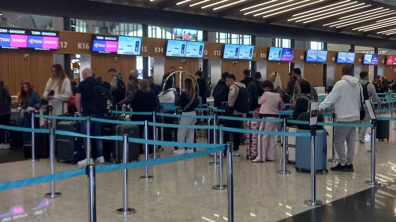 İstanbul Havalimanı’nda Ramazan Bayramı yoğunluğu
