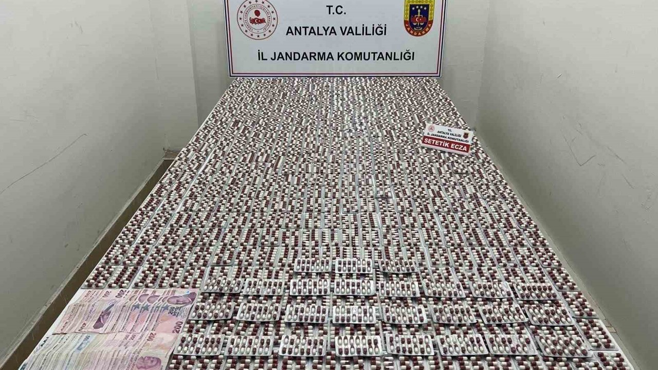 Kepez’de 15 bin adet uyuşturucu hap ele geçirildi
