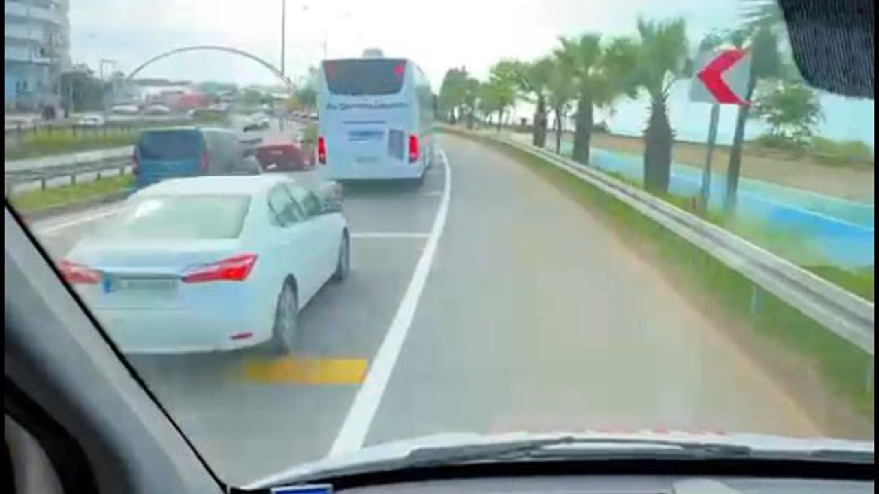 Giresun’da trafikte ambulans duyarlılığı
