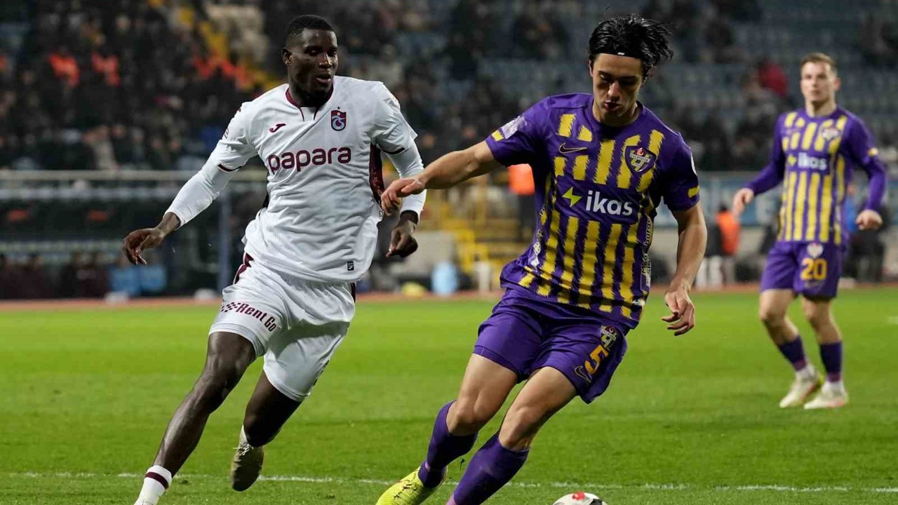 Trendyol Süper Lig: Eyüpspor: 0 - Trabzonspor: 1 (Maç sonucu)
