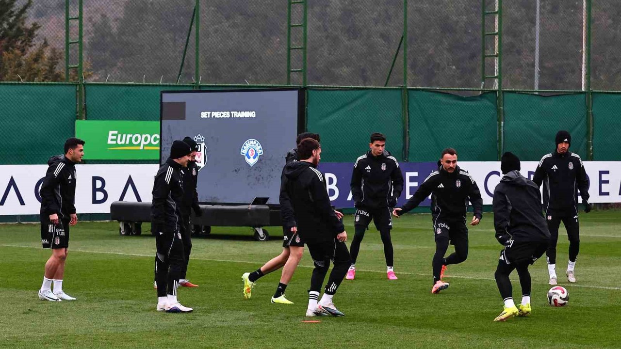 Beşiktaş, Kasımpaşa maçı hazırlıklarını tamamladı
