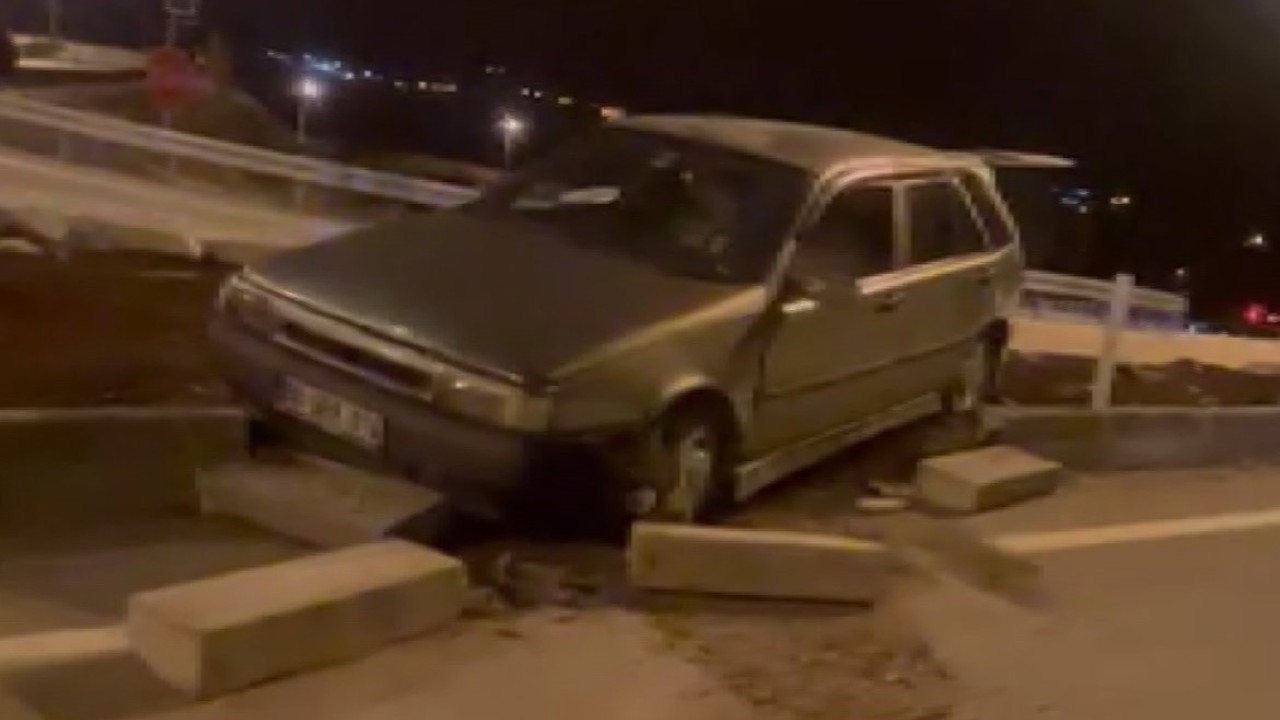 Ehliyetsiz sürücü, muayenesiz ve sigortasız araçla kaza yaptı: 80 bin lira ceza kesildi
