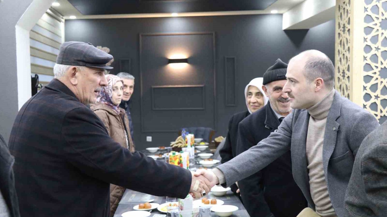 Şehit aileleri ve gaziler iftar sofrasında buluştular
